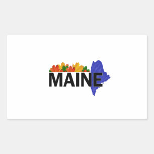 TO VACATION LAND RECTANGULAR STICKER