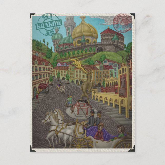 To Wawel, Krakow by Ordovich Postcard (Front)