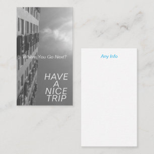 To your dream business card
