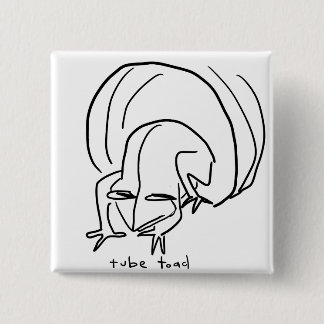 toad 15 cm square badge