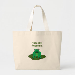 Toad-ally Awesome Large Tote Bag