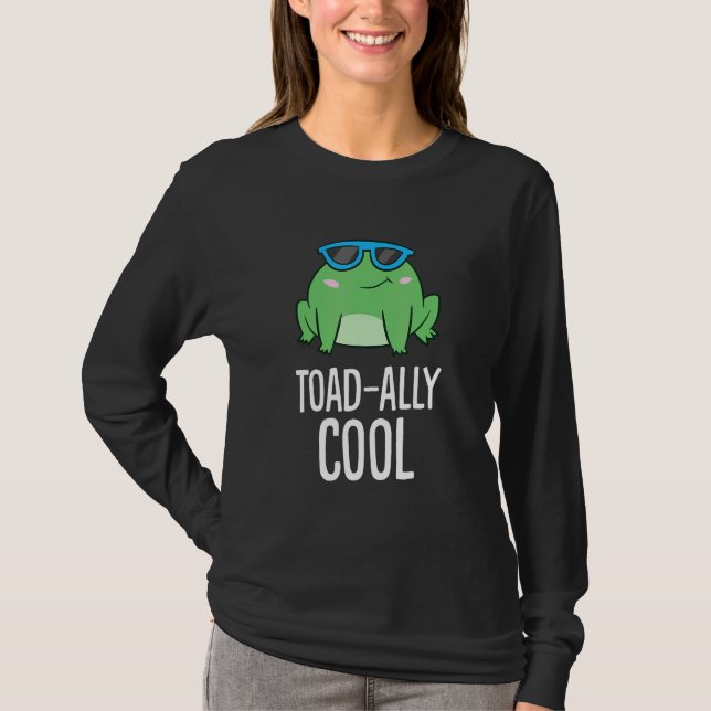 Toad Ally Cool Amphibian Frog Frogs Toad T-Shirt (Front)