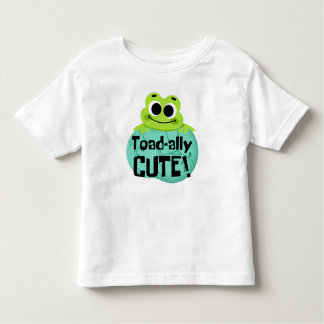 Toad-ally Cute Frog Toddler T-Shirt