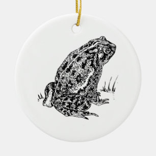 Toad Ceramic Tree Decoration