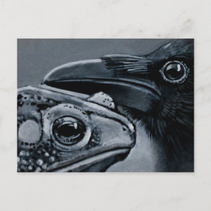 Toad & Crow Postcard