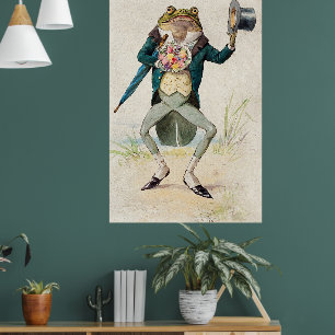 Toad Drawing Poster