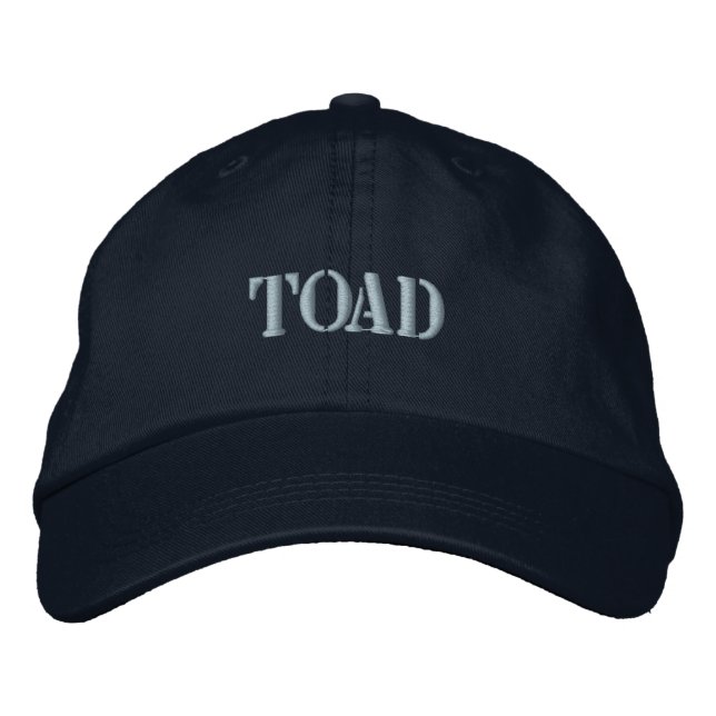 TOAD EMBROIDERED HAT (Front)