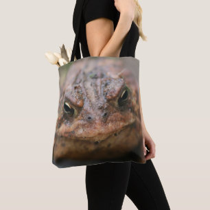 Toad Face Animal Nature  Tote Bag