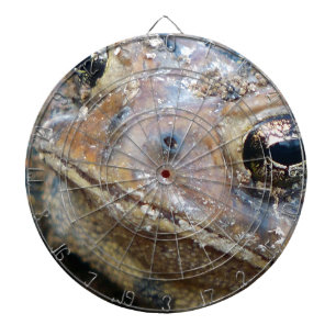 Toad face dartboard