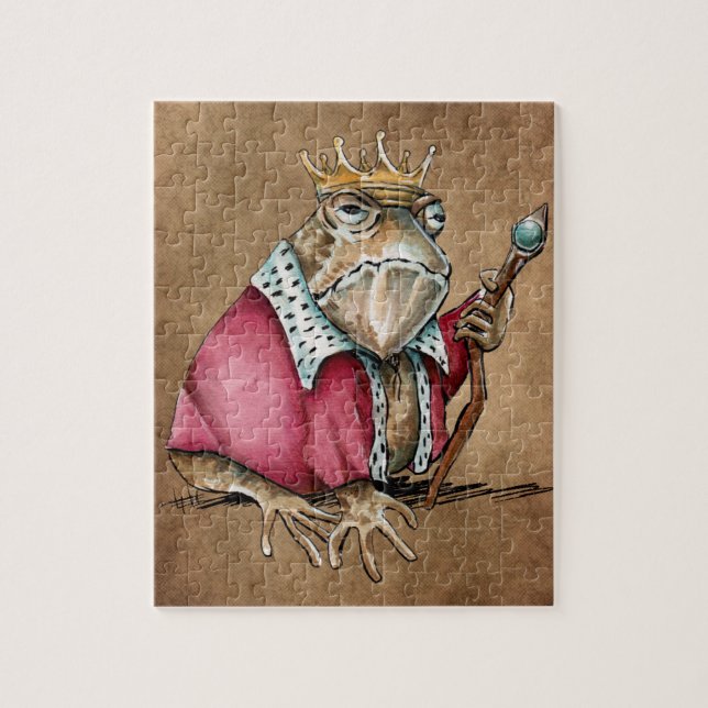 Toad King  Jigsaw Puzzle (Vertical)