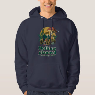 Toad Knitting With Tea Screen Print Style Hoodie