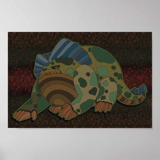 Toad Monster Poster (Front)