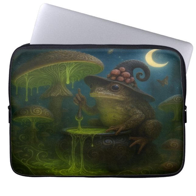 Toad Stew Laptop Sleeve (Front)
