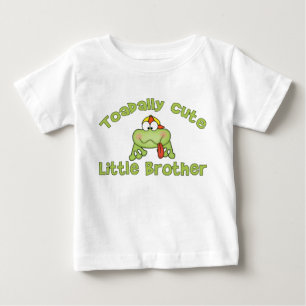 Toadally Cute Little Brother Baby T-Shirt