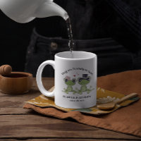 ©Toadally in Love Frog Couple Rustic Wedding