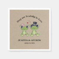 ©Toadally in Love Frog Wedding Personalised