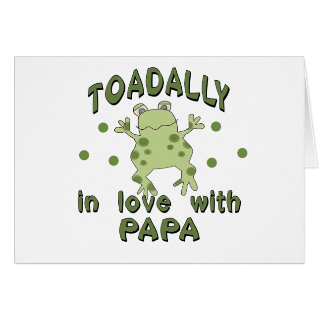 TOADALLY Love Papa Frog (Front Horizontal)