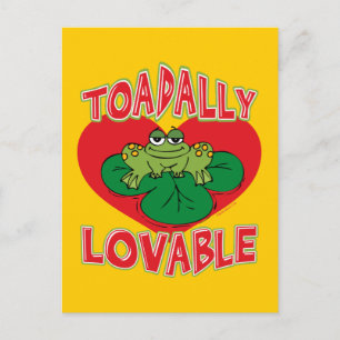 Toadally Loveable Postcard