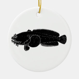Toadfish - Oyster Toad Ceramic Tree Decoration