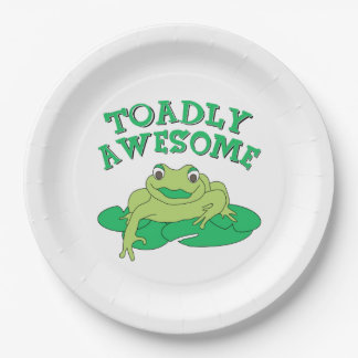 TOADly Awesome Paper Plate