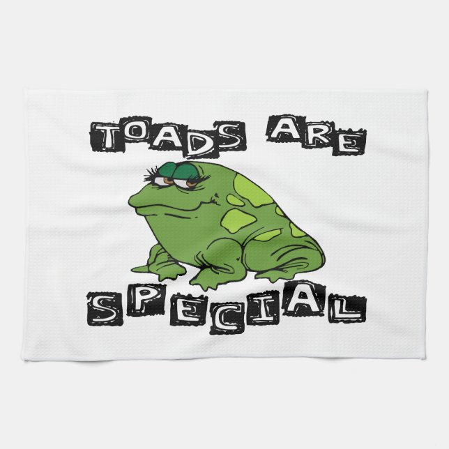 Toads Are Special Tea Towel (Horizontal)