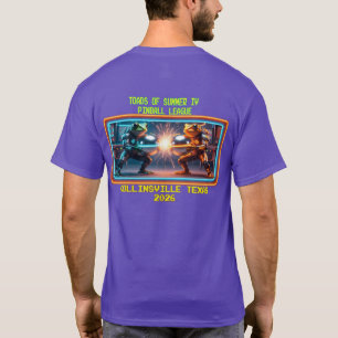 TOADS OF SUMMER IV PINBALL LEAGUE SHIRT