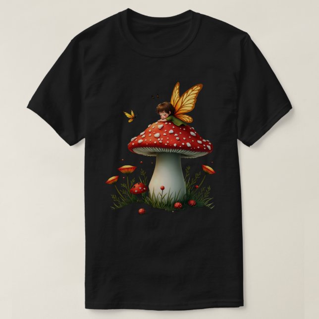 Toadstool Fairy T-Shirt (Design Front)