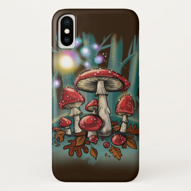 Toadstool mushrooms~ iphone Case-Mate iPhone case (Back)
