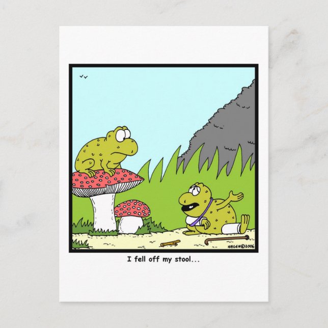 Toadstool Postcard (Front)