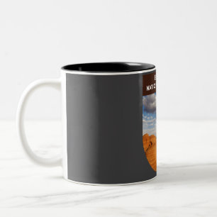 Toadstools Grand Staircase-Escalante National Monu Two-Tone Coffee Mug