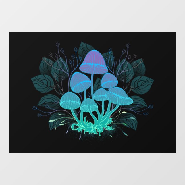 Toadstools in Bushes (Sheet)
