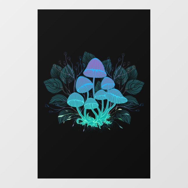 Toadstools in Bushes (Sheet)