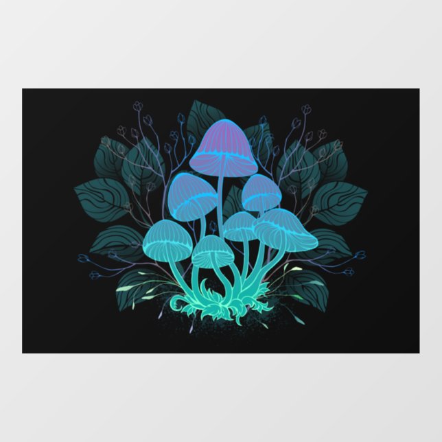 Toadstools in Bushes (Sheet)