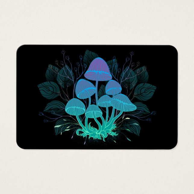 Toadstools in Bushes (Front)