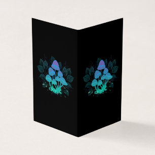 Toadstools in Bushes Business Card