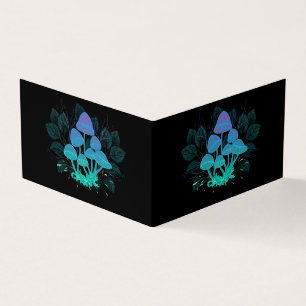 Toadstools in Bushes Business Card