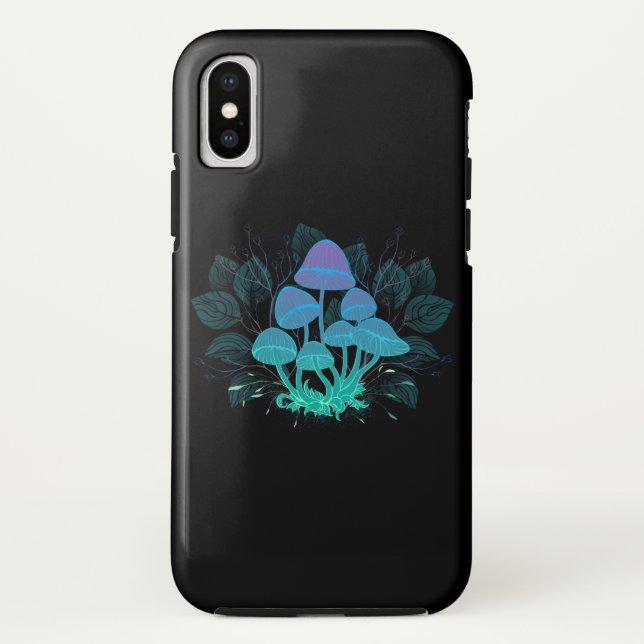 Toadstools in Bushes Case-Mate iPhone Case (Back)