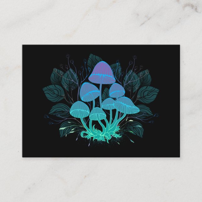 Toadstools in Bushes Discount Card (Front)