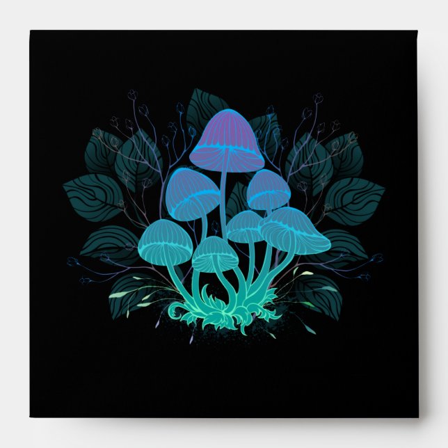 Toadstools in Bushes Envelope (Front)