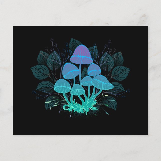 Toadstools in Bushes Flyer (Front)