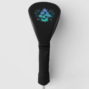 Toadstools in Bushes Golf Head Cover