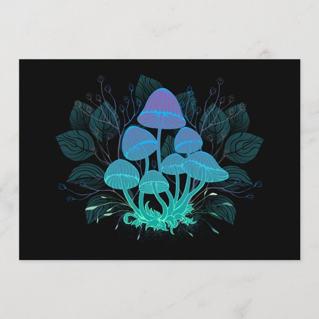 Toadstools in Bushes Menu (Front)