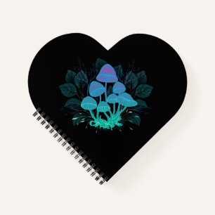 Toadstools in Bushes Notebook