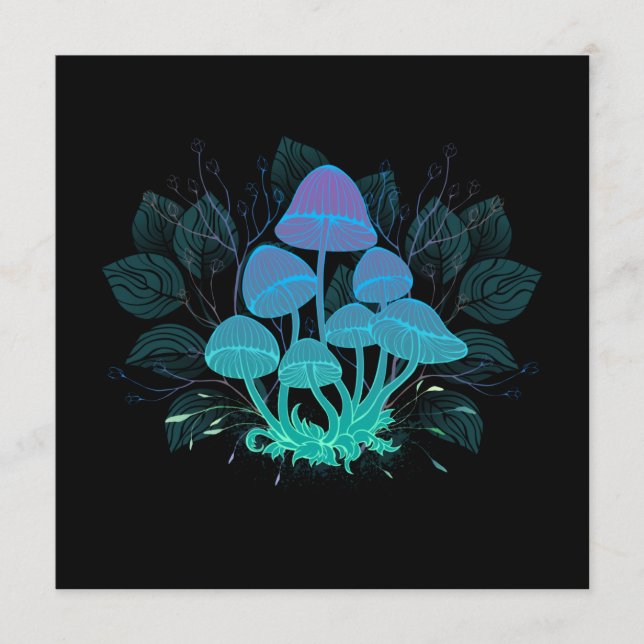 Toadstools in Bushes Program (Front)