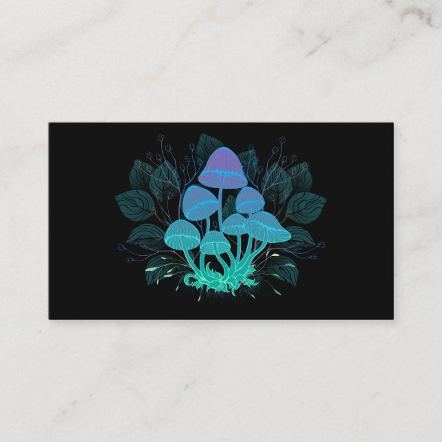 Toadstools in Bushes Referral Card (Front)