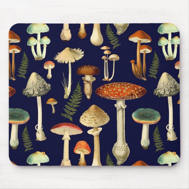 Toadstools Mouse Pad (Front)