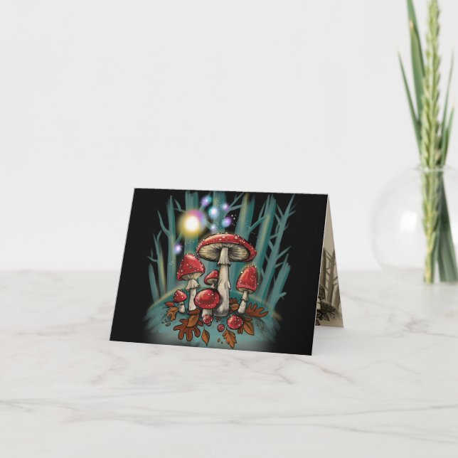 Toadstools~ note cards (Front)