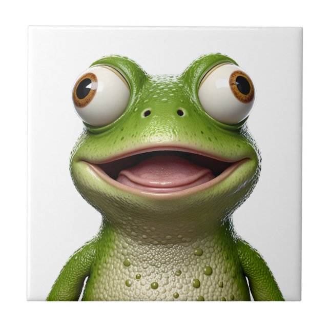 ToadTally Awesome Ceramic Tile (Front)