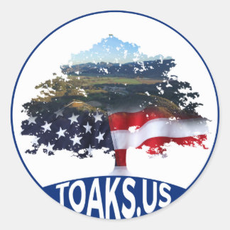 TOaks.us Logo Bumper Sticker