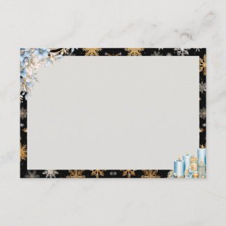 Toast at Midnight Blank Recipe Card